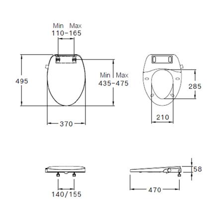 ฝารองนั่งอัตโนมัติ COTTO CVN92204_4