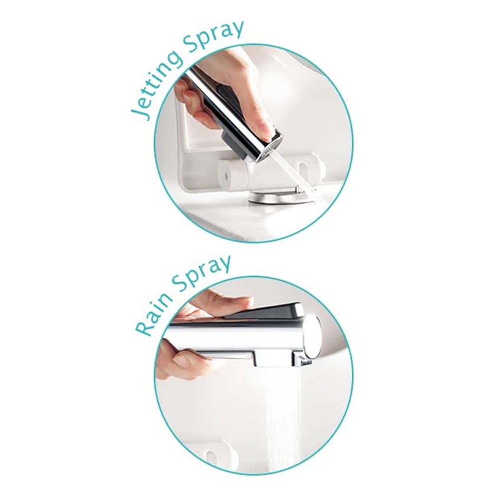 สายฉีดชำระครบชุด MOYA AA60CBB สีโครม