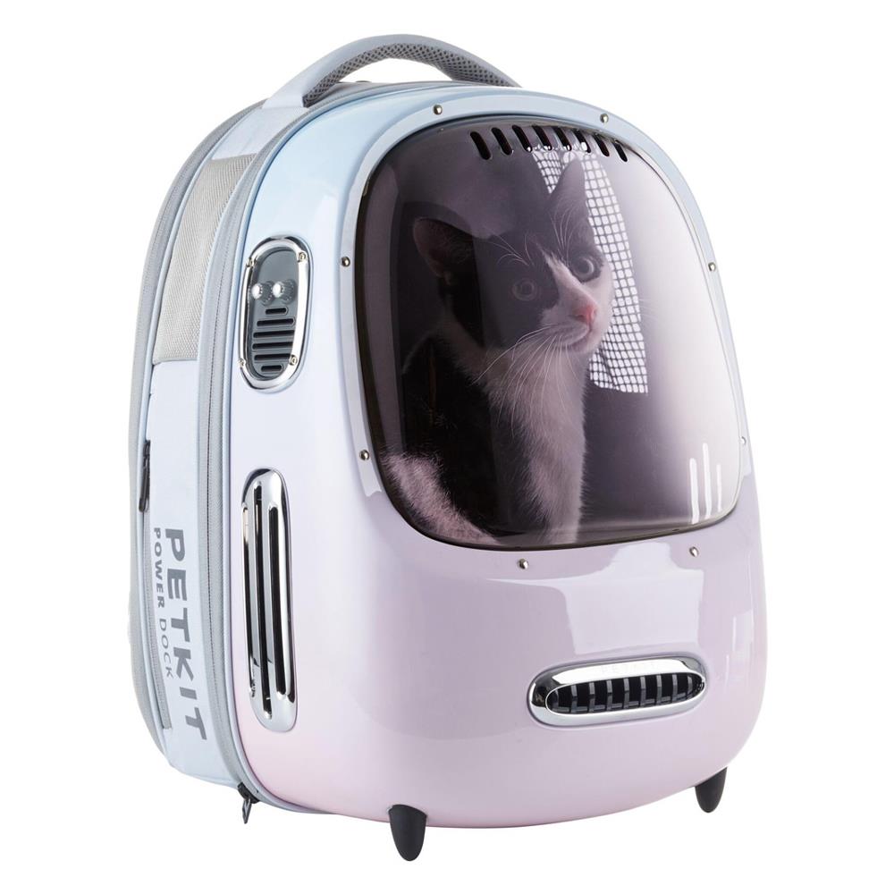 กระเป๋าสัตว์เลี้ยง PETKIT BREEZY 2 SMART CARRIER สีชมพู