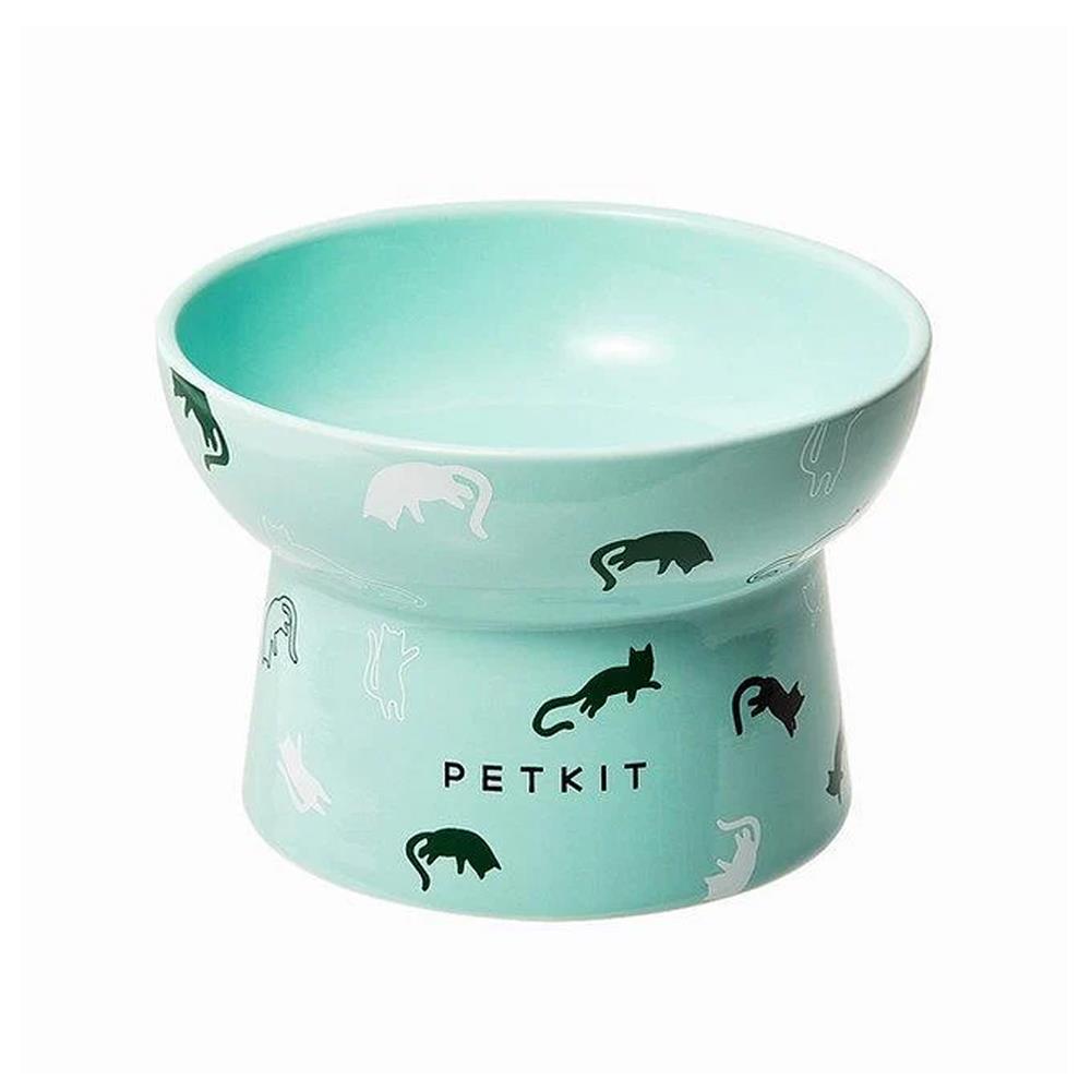 ชามใส่อาหารสัตว์เลี้ยง PETKIT LARGE CERAMIC BOWL สีเขียว