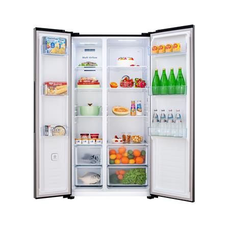ตู้เย็น SIDE BY SIDE HISENSE RS808N4TBMU 21.5 คิว กระจกเงา อินเวอร์เตอร์_4