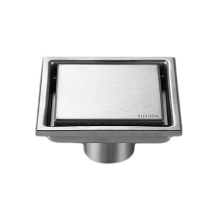 ตะแกรงกันกลิ่นเหลี่ยม CASSA CM0005 11 ซม. สีเงิน_0