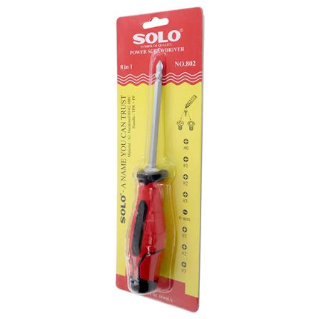 ไขควงสลับหัว 8 IN 1 SOLO NO.802_3