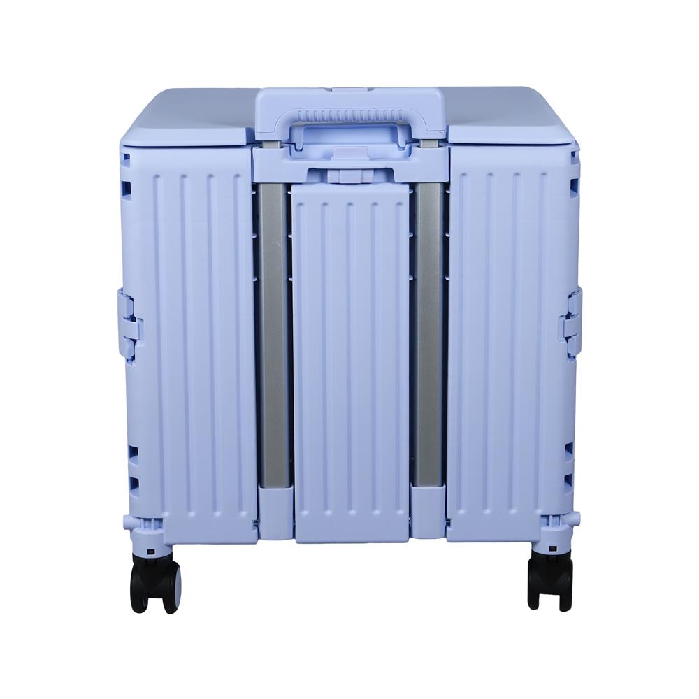 รถเข็นกล่องอเนกประสงค์พับได้ MATALL JRWS-16A 35 กก. สีม่วงอ่อน