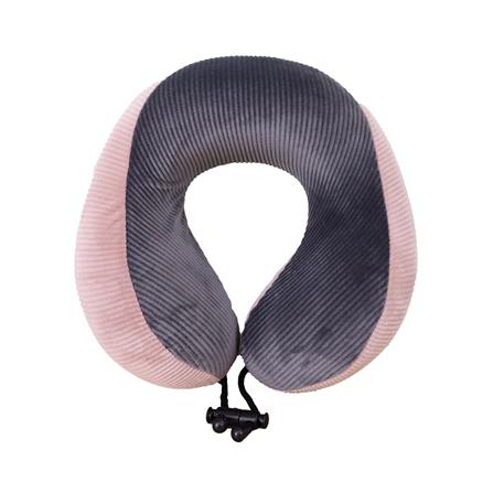 หมอนรองคอ HOME LIVING STYLE TIRA 10X10 นิ้ว สีชมพู_0