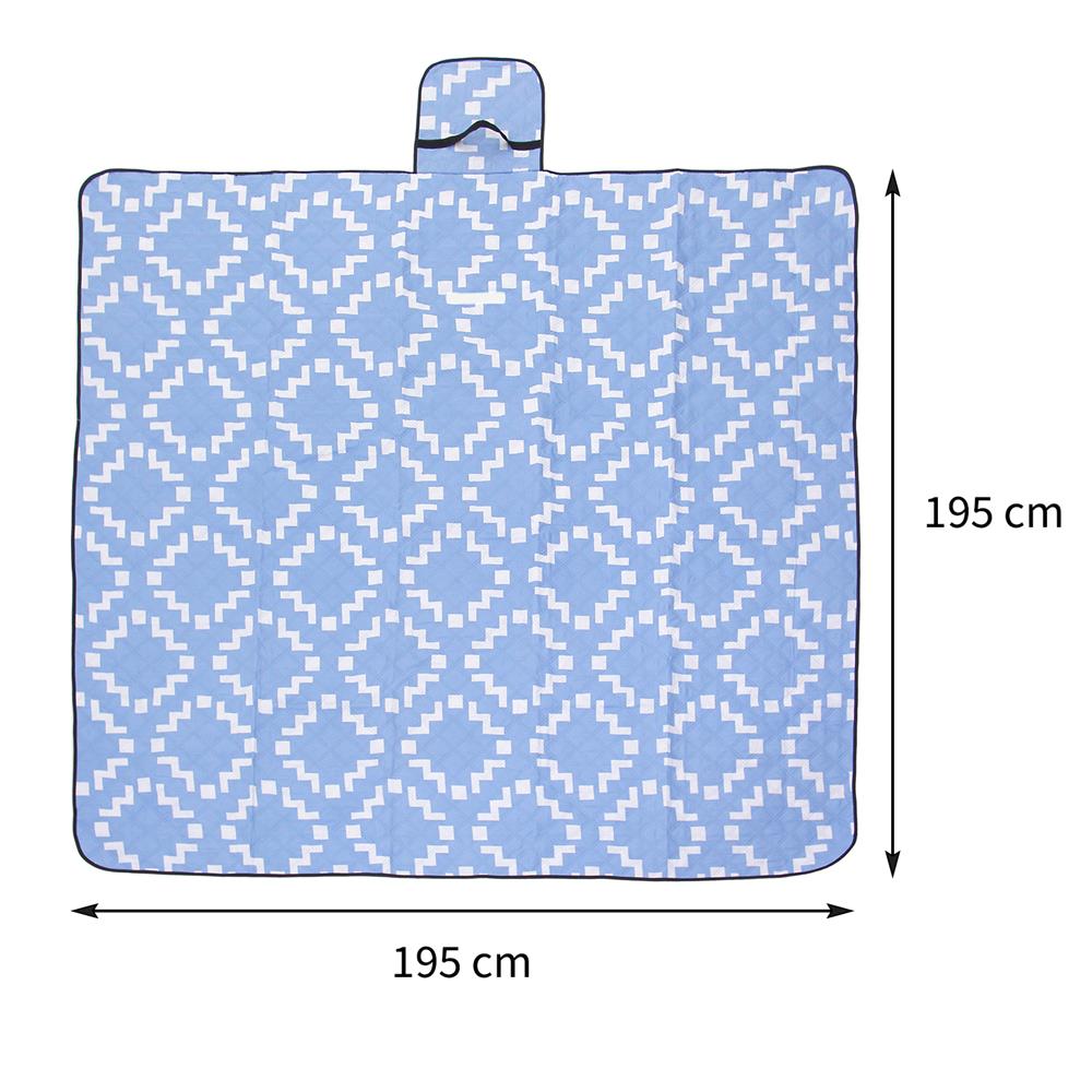 แผ่นอเนกประสงค์ HOME LIVING STYLE BRIX 195X195 ซม. สีฟ้า