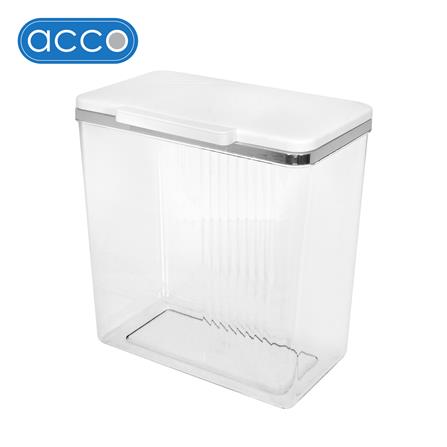 ถังขยะพร้อมที่แขวน ACCO KLEAR 9 ลิตร สีใส_0