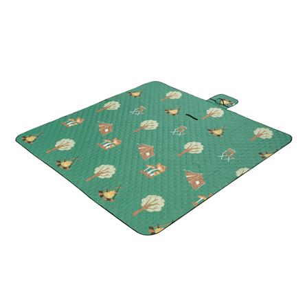 แผ่นอเนกประสงค์ HOME LIVING STYLE CAMP 195X195 ซม. สีเขียว_1