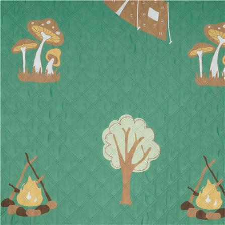 แผ่นอเนกประสงค์ HOME LIVING STYLE CAMP 195X195 ซม. สีเขียว_2