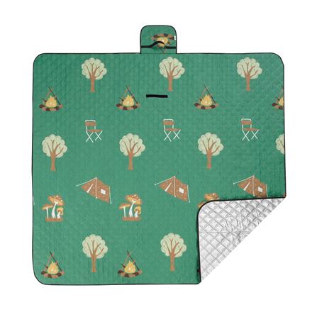 แผ่นอเนกประสงค์ HOME LIVING STYLE CAMP 195X195 ซม. สีเขียว_4