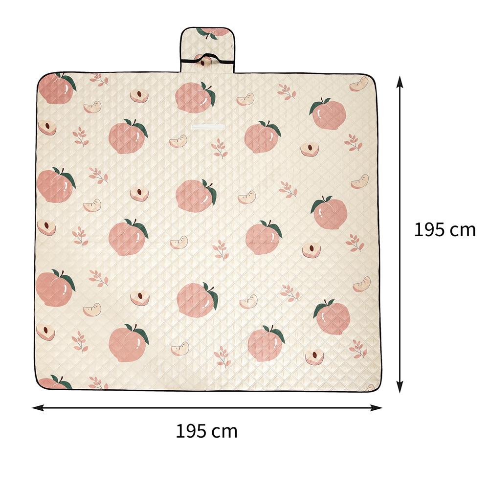 แผ่นอเนกประสงค์ HOME LIVING STYLE PEACH 195X195 ซม. สีชมพู