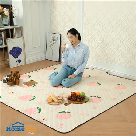 แผ่นอเนกประสงค์ HOME LIVING STYLE PEACH 195X195 ซม. สีชมพู_11