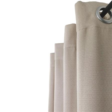 ผ้าม่าน EYELET HOME LIVING STYLE VEGAS UV 150X220 ซม. สีครีม_2