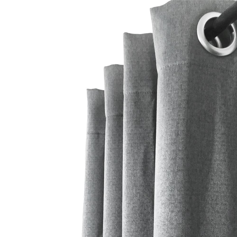 ผ้าม่าน EYELET HOME LIVING STYLE VEGAS UV 150X220 ซม. สีเทา