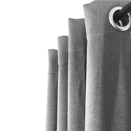 ผ้าม่าน EYELET HOME LIVING STYLE VEGAS UV 150X220 ซม. สีเทา_2