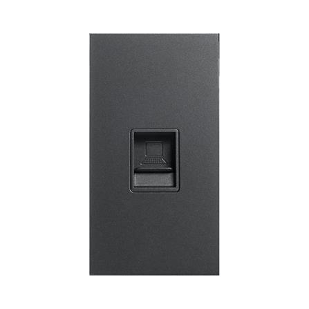 เต้ารับคอมพิวเตอร์ CAT6 SIMON HN618-GR7 สีเทา_0