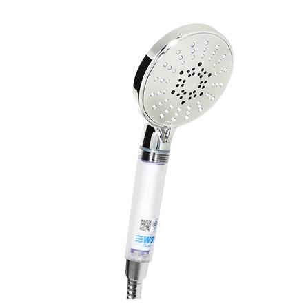 ชุดฝักบัวสายอ่อน 5 ระดับ พร้อมไส้กรอง WSP WSP-520 สีโครม_0