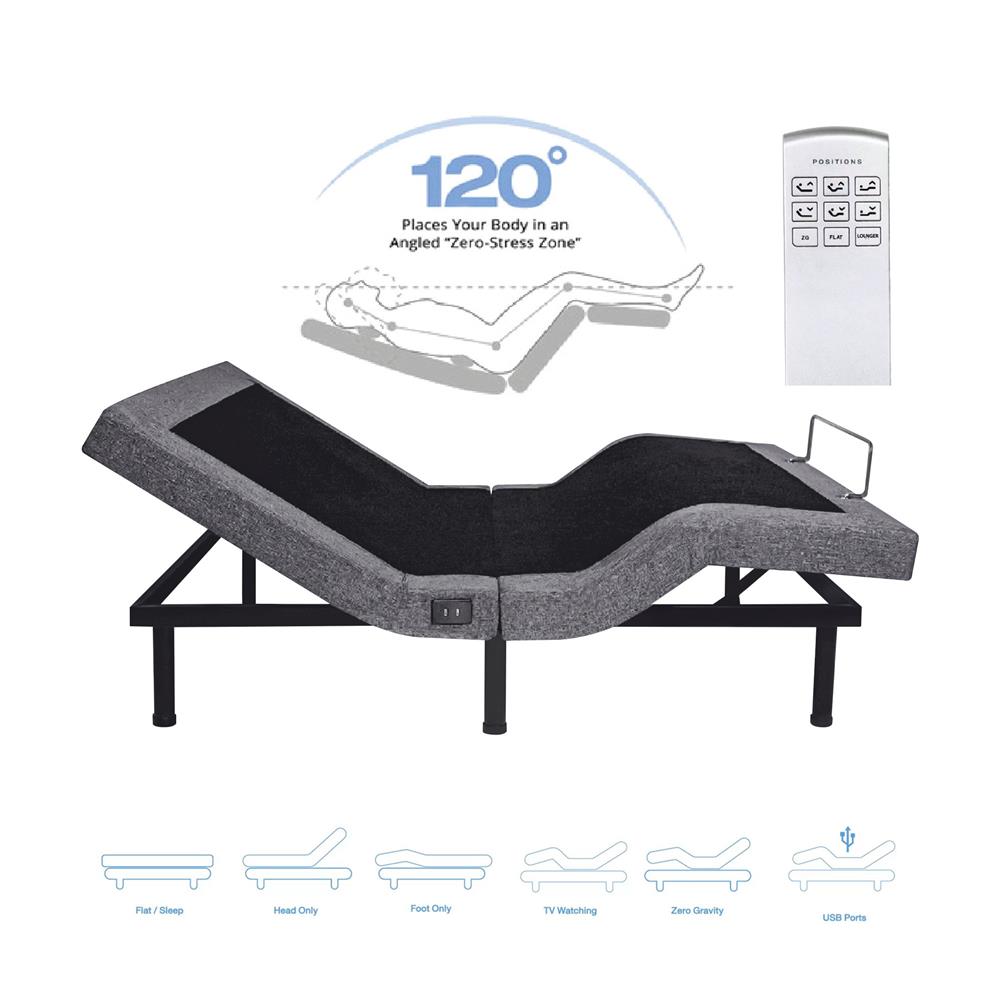 เตียงไฟฟ้าปรับระดับ 3.5 ฟุต SLUMBERLAND EZY FLEX