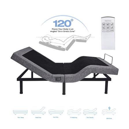 เตียงไฟฟ้าปรับระดับ 3.5 ฟุต SLUMBERLAND EZY FLEX_3