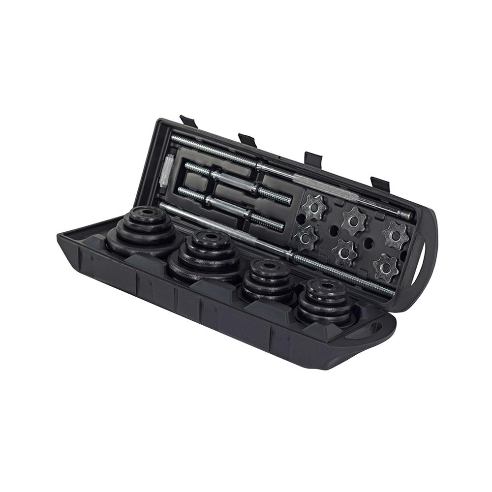 ชุดดัมเบล IRONTEC BLACK 50 กก.