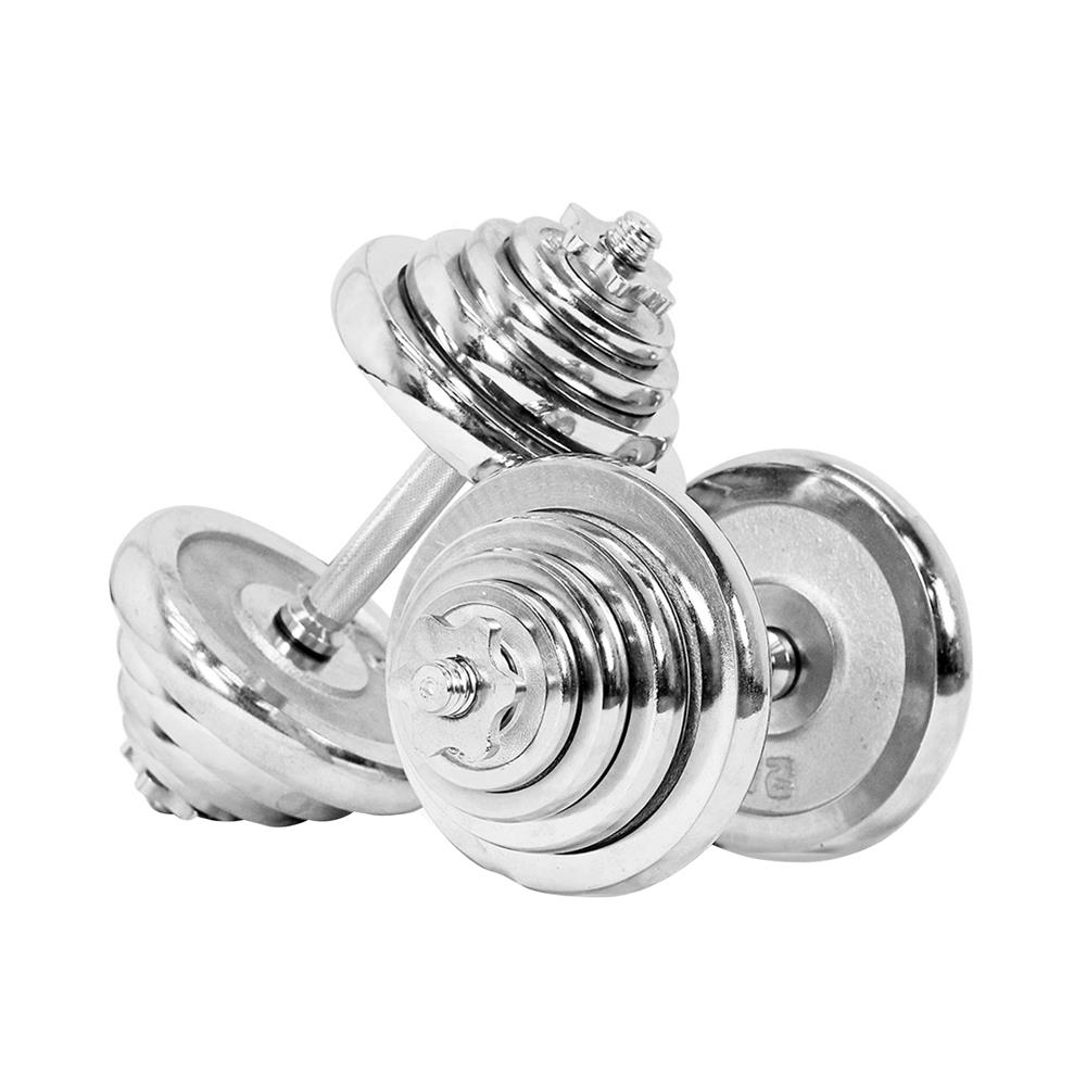 ชุดดัมเบล IRONTEC CHROME 50 กก.