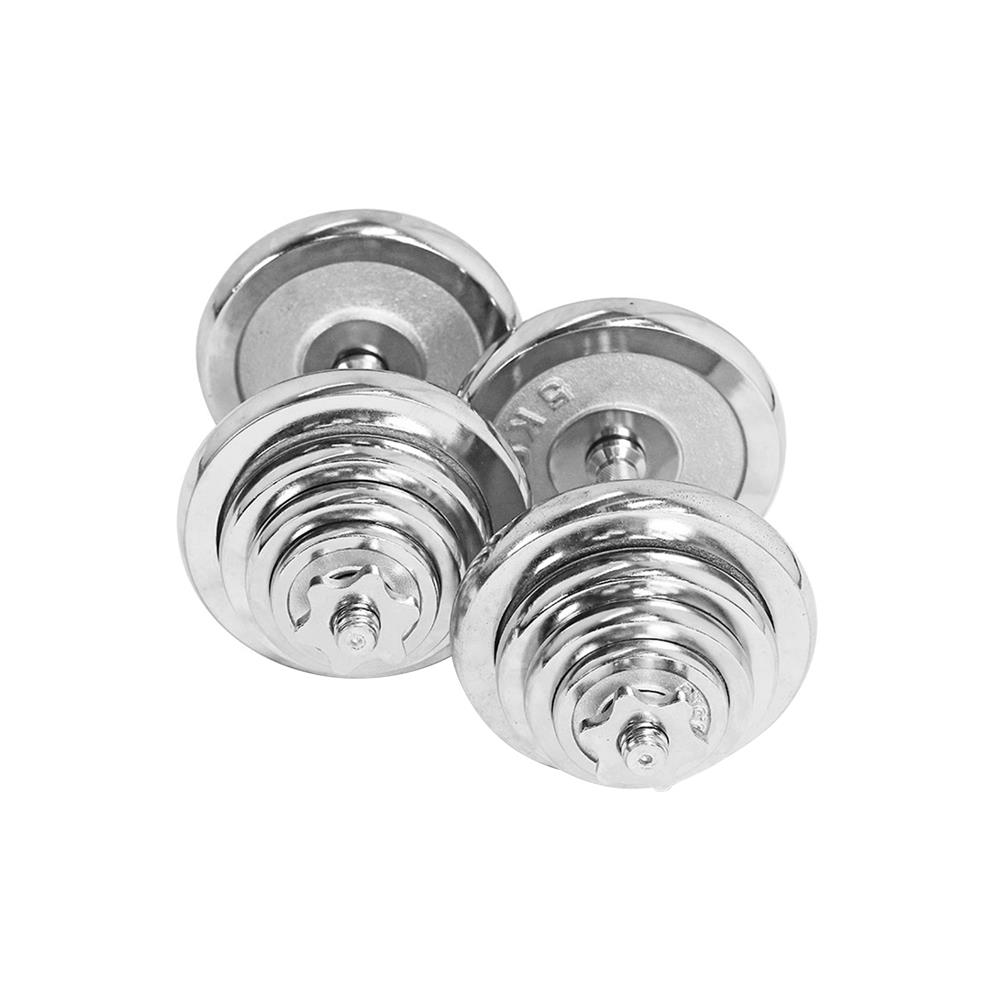 ชุดดัมเบล IRONTEC CHROME 50 กก.