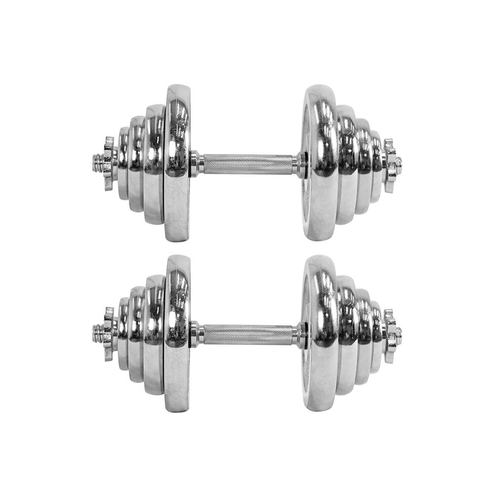 ชุดดัมเบล IRONTEC CHROME 50 กก.