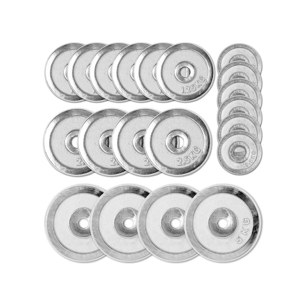 ชุดดัมเบล IRONTEC CHROME 50 กก.