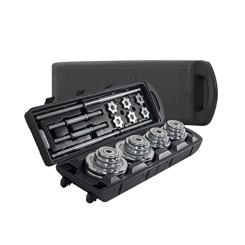 ชุดดัมเบล IRONTEC CHROME 50 กก.