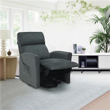 RECLINER 1 ที่นั่ง KONCEPT ZIA 19154163 สีเทา_2