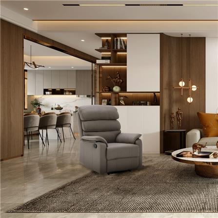 RECLINER 1 ที่นั่ง KONCEPT MIYAKO 19224323 สีน้ำตาล_5