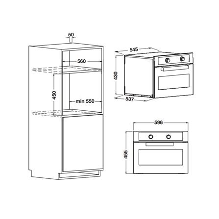 เตาอบฝังดิจิตอล HAFELE PANDORO 495.06.495 (COMBI MICROWAVE)_6