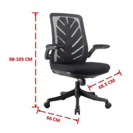 เก้าอี้สำนักงาน WORKSCAPE LIV WCH-00068 สีดำ_5