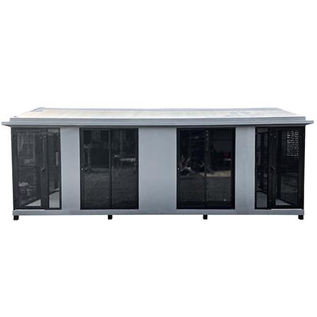 บ้านหมา บ้านแมว T.C. DOGHOUSE 11 NORDIC 200X600X240 ซม._3
