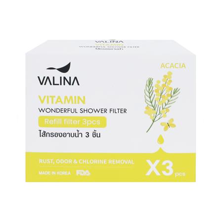 ไส้กรองอาบน้ำ VALINA WF กลิ่น ACACIA แพ็ก 3 ชิ้น_3