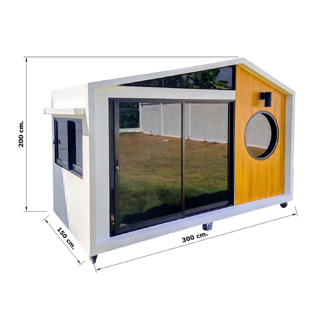 บ้านหมา บ้านแมว T.C. DOGHOUSE 11 NORDIC 150X300X200 ซม.
