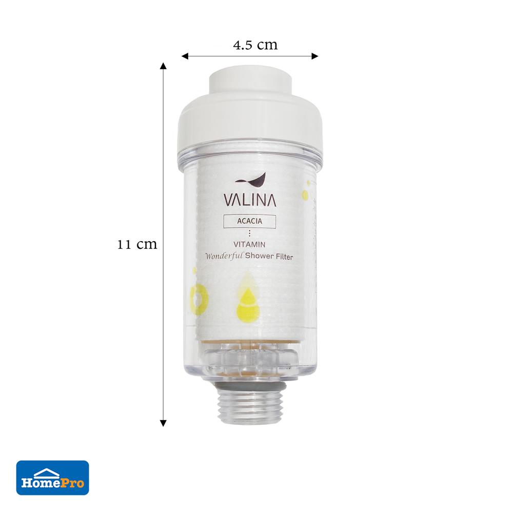 ตัวกรองอาบน้ำ VALINA WF กลิ่น ACACIA