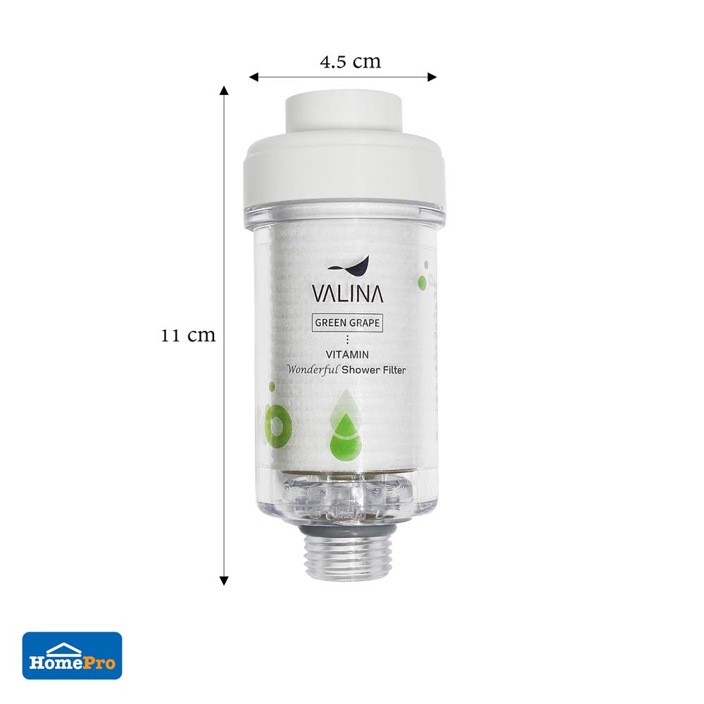 ตัวกรองอาบน้ำ VALINA WF กลิ่น GREEN GRAPE