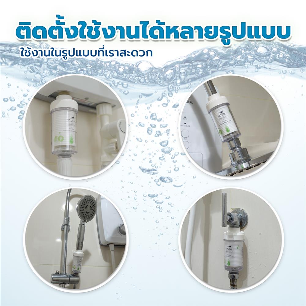 ตัวกรองอาบน้ำ VALINA WF กลิ่น GREEN GRAPE