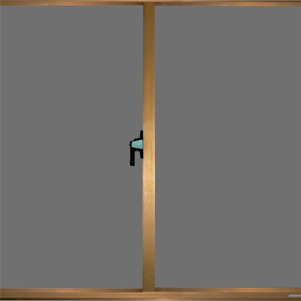 หน้าต่างบานเลื่อน อะลูมิเนียม S-S MHOLARN P8.5 120X110 ซม. หนา 8.5 ซม. สีชา