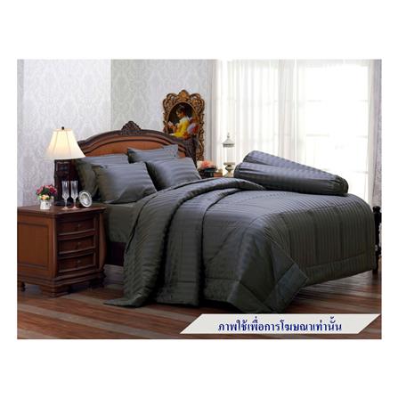 ชุดผ้าปูที่นอน 3.5 ฟุต 3 ชิ้น JESSICA COTTON STRIPE 20076-DOVE_0