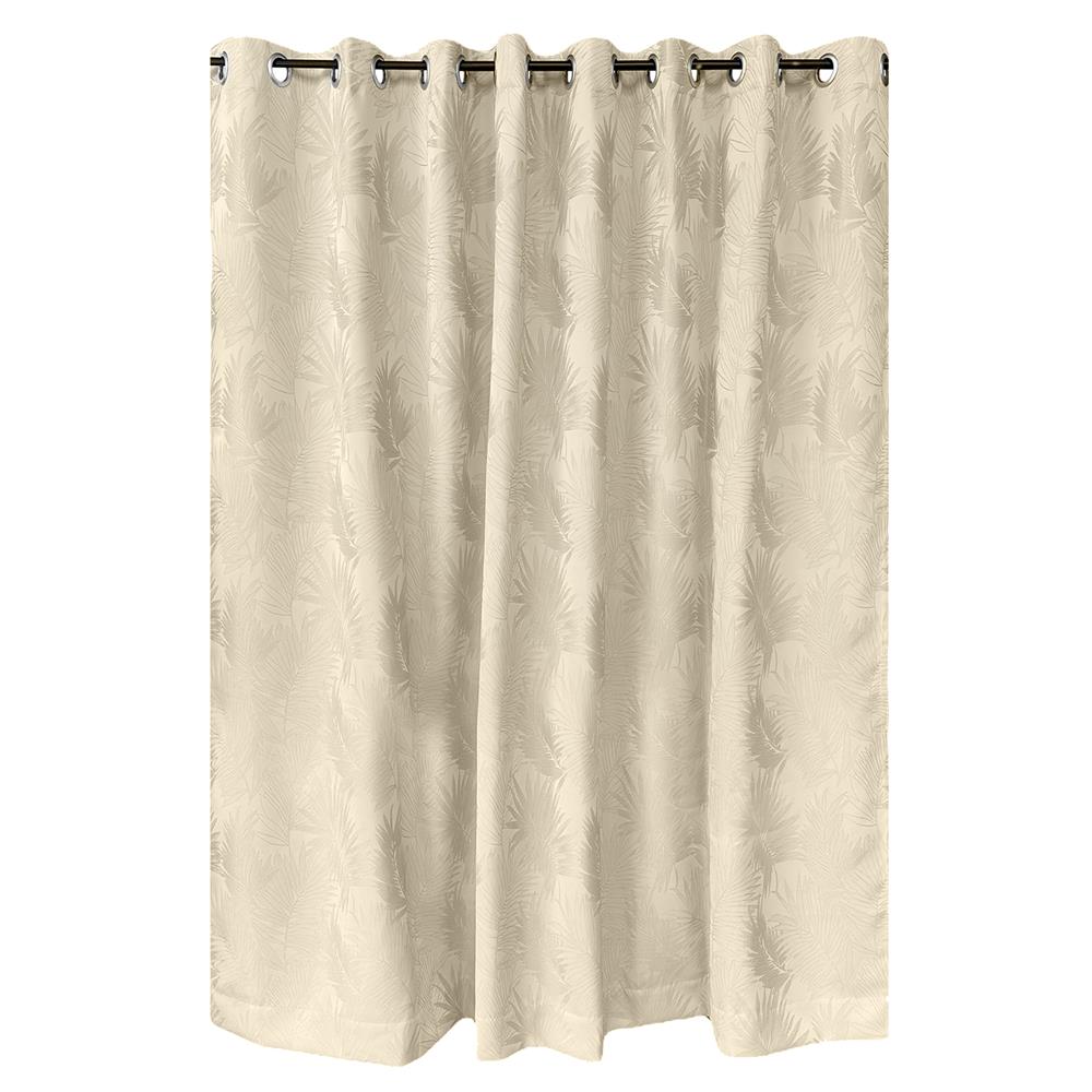 ผ้าม่าน EYELET BENETTA IRA UV 270X220 ซม. สีครีม_1