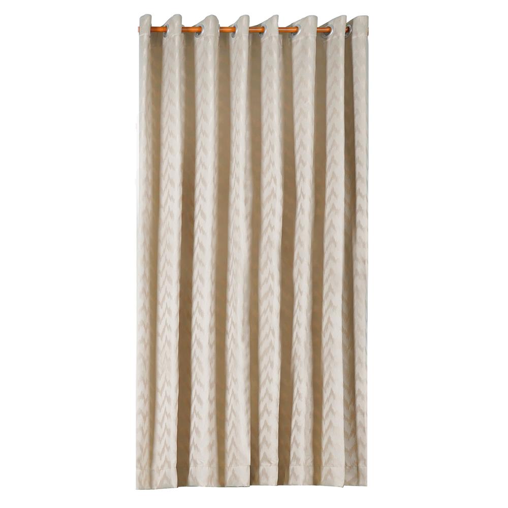 ผ้าม่าน EYELET BENETTA MARK UV 280X220 ซม. สีครีม_0