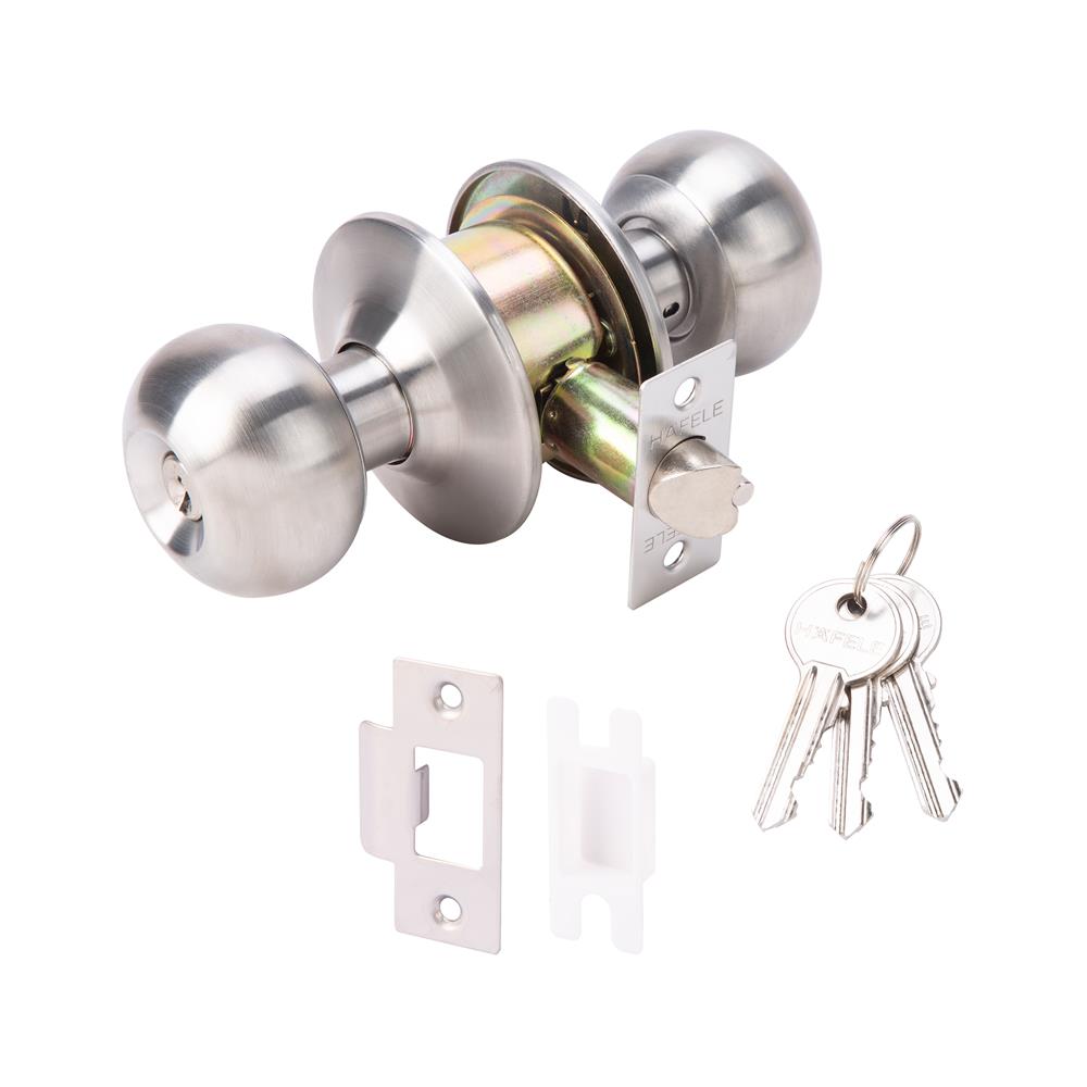 ลูกบิดประตู หัวจัน HAFELE 489.93.272 สีสเตนเลส