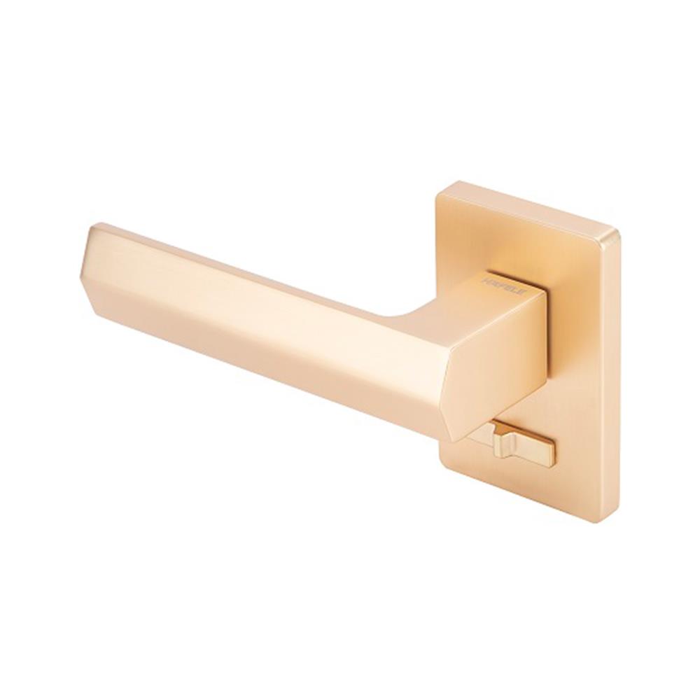 มือจับก้านโยก ห้องน้ำ HAFELE 489.11.045 สีทองปัดด้าน