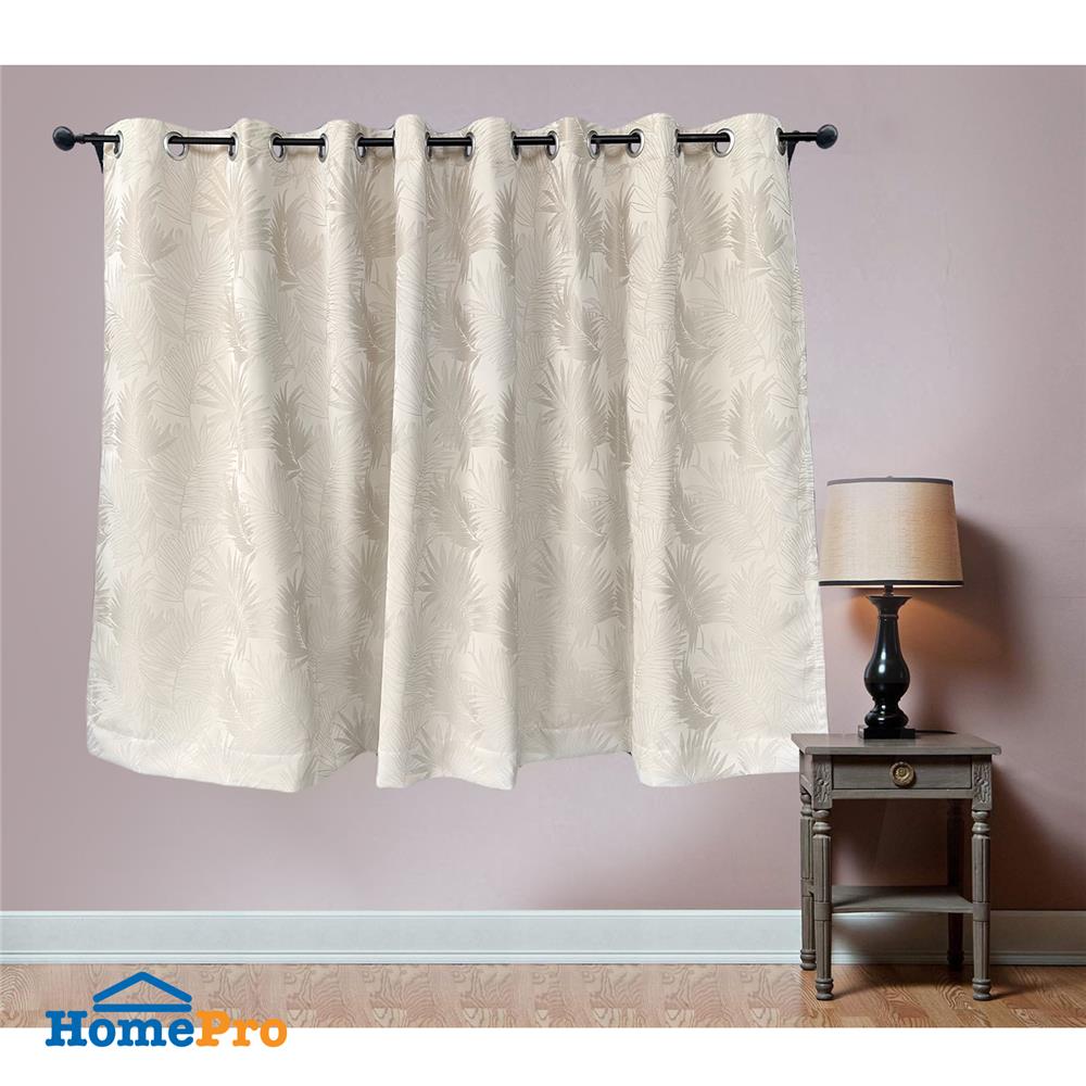 ผ้าม่าน EYELET BENETTA IRA UV 270X160 ซม. สีครีม