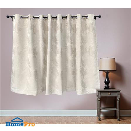 ผ้าม่าน EYELET BENETTA IRA UV 270X160 ซม. สีครีม_3