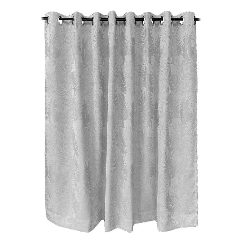 ผ้าม่าน EYELET BENETTA IRA UV 270X160 ซม. สีเทา