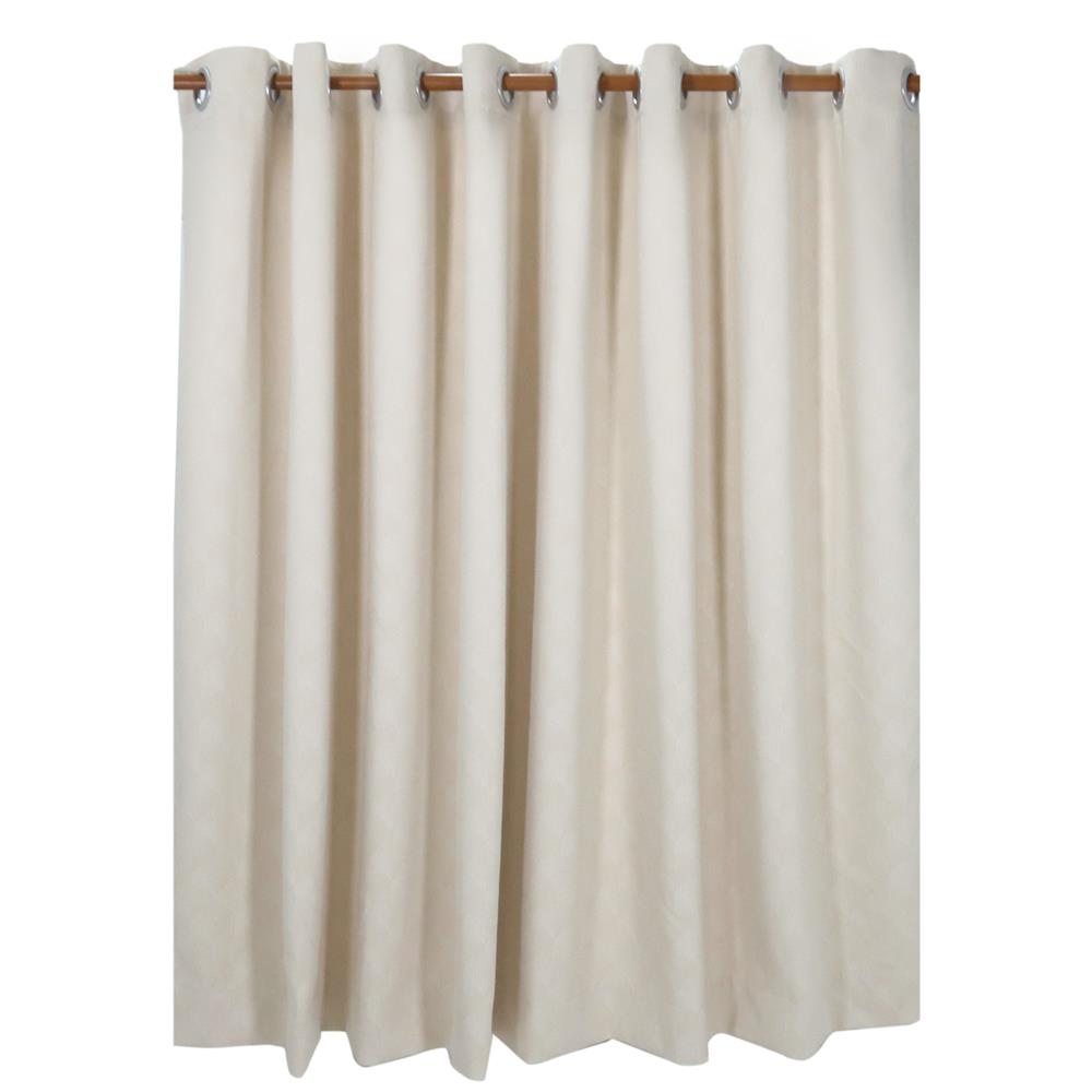 ผ้าม่าน EYELET BENETTA GANESH UV 270X160 ซม. สีครีม_1