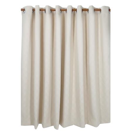 ผ้าม่าน EYELET BENETTA GANESH UV 270X160 ซม. สีครีม_0